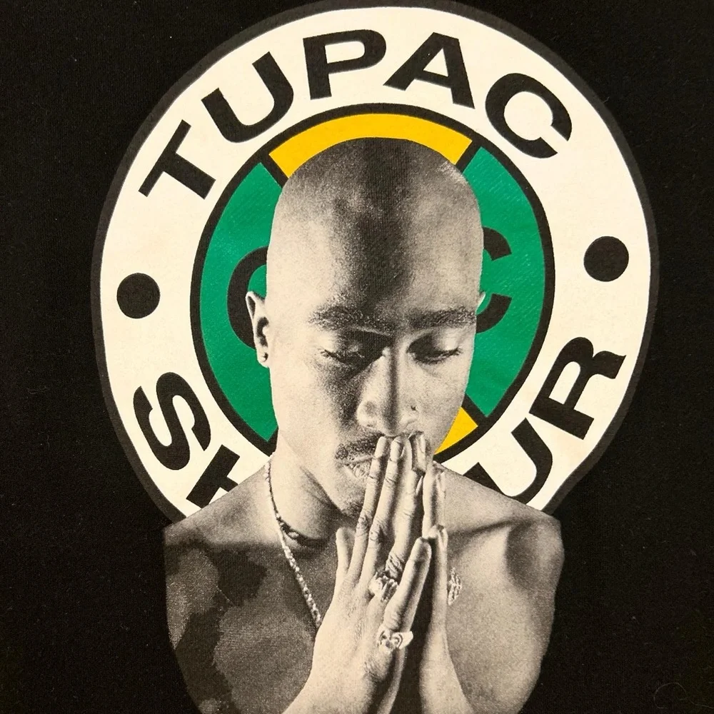 Cross Colours Tupac Crewneck Sweater - Picture 4 of 5